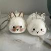 Keyrings Memorial Rabbit Hair Collector Transparent Rabbit Hair Storage Box  Backpack