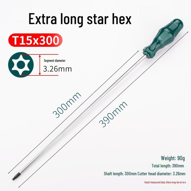Σετ κατσαβιδιών Torx και Εξάγωνων: T8, T10, T15, T20, T25, T30