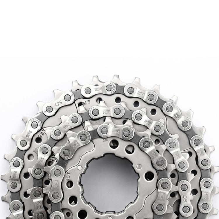 9 Speed Mountain Bicycles Chain, Mountain Bike Road Hybrids Cycle Chain 112 Link Quick Releases Link Bike Speed Chain