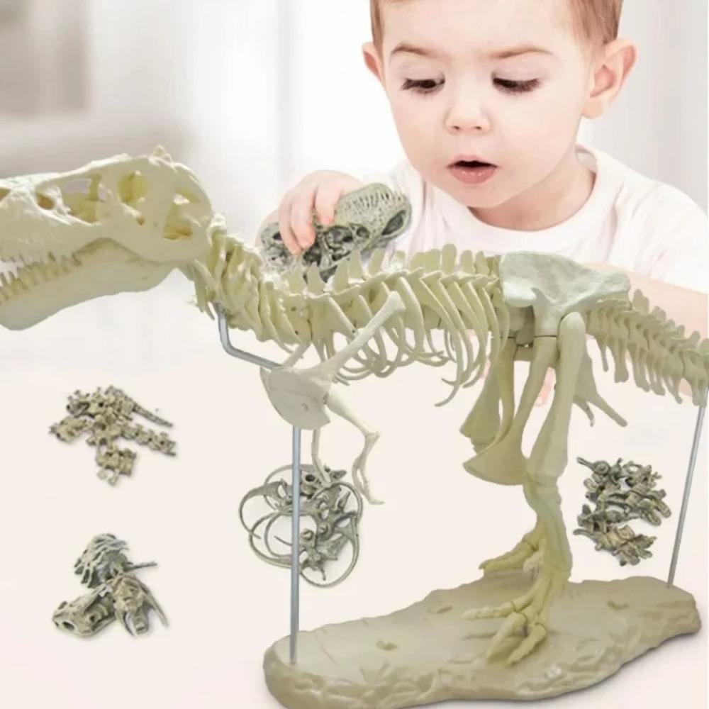 Velké DIY Kostry Dinosaurů Hračky Ozdoba Simulace Model T-Rexe Park Kostry Jurasského období Fosilizovaný Drak pro Děti Chlapce