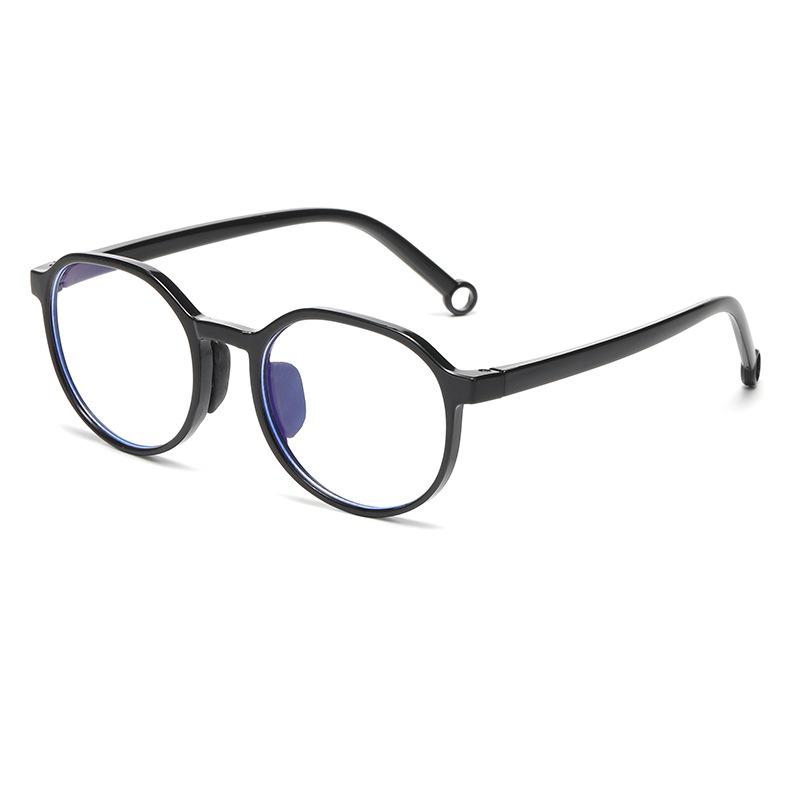 7340 Round Frame Children'S Literary Glasses Frame 2025 New Boys And Girls Pc Frame Anti-Blue Flat Glasses