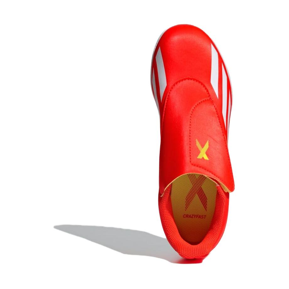 adidas X Crazyfast Club Comfortable Versatile Non-Slip Durable Low-Top Kids Soccer Shoes Kids Soccer Shoes Red IF0714