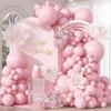 20 Stück 5/10/12 Zoll Pastellrosa Ballons Weiß Sand Blau Ballon Babyparty Geburtstagsparty Hochzeit Abschluss Dekorationen Globos