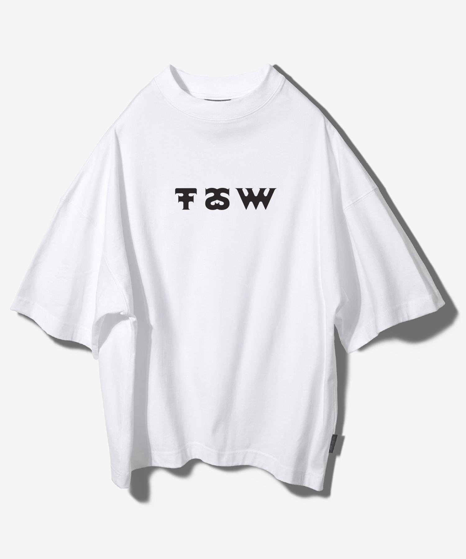 Paensyo Logo Back Slit Short Sleeve - White White/Xl