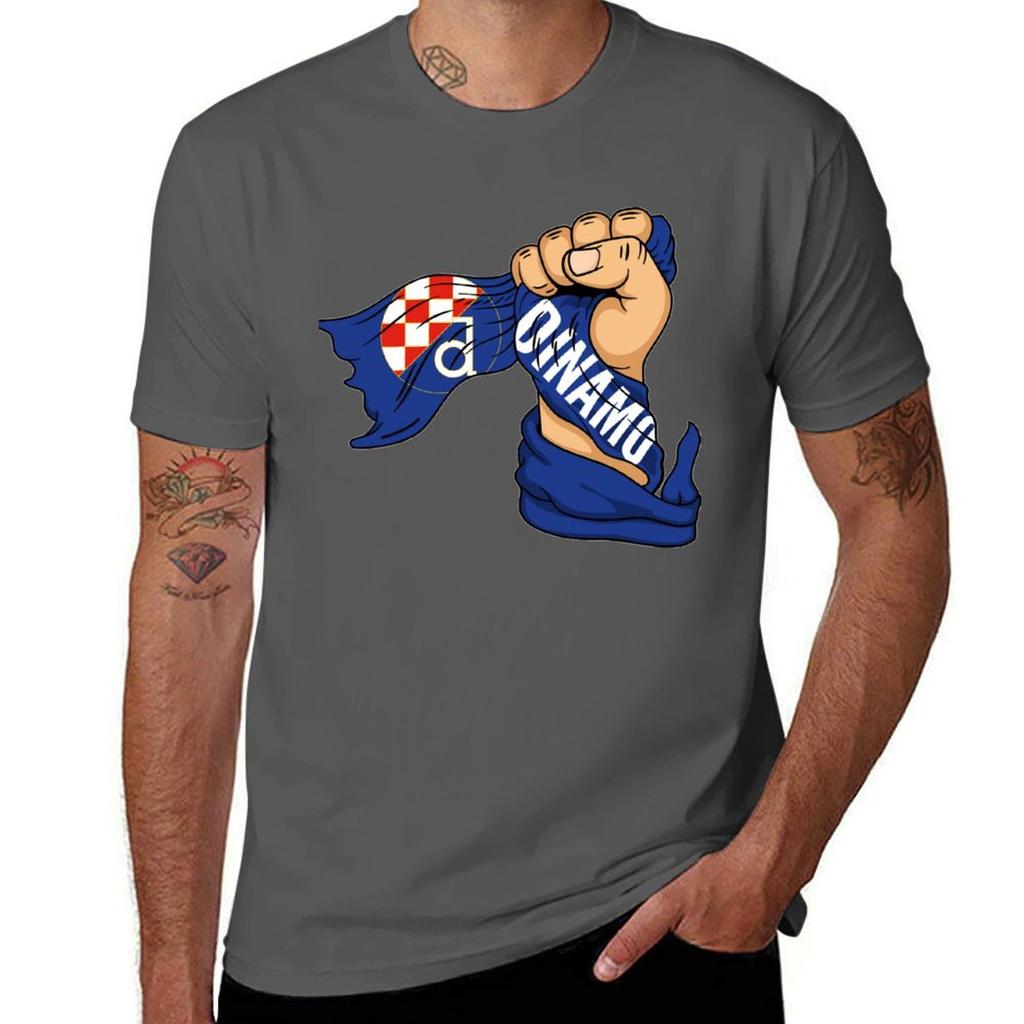 Dinamo Zagreb Croatian Football Sports Fans Tshirt Holiday Party For Unisex Tshirt