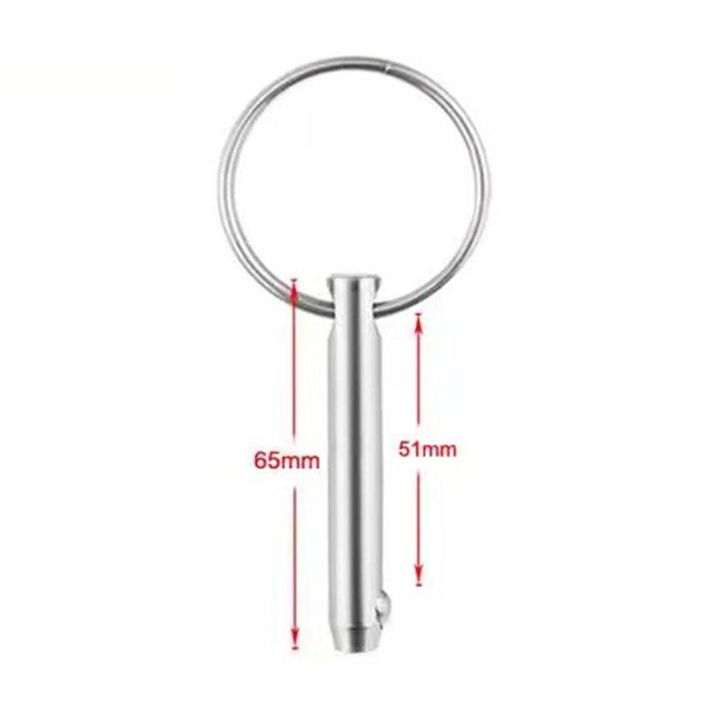  6,3 mm BSET MATEL Marine Grade 1/4 palce Rychloupínací kulový čep pro lodní bimini horní palubní pant Marine nerezová ocel 316