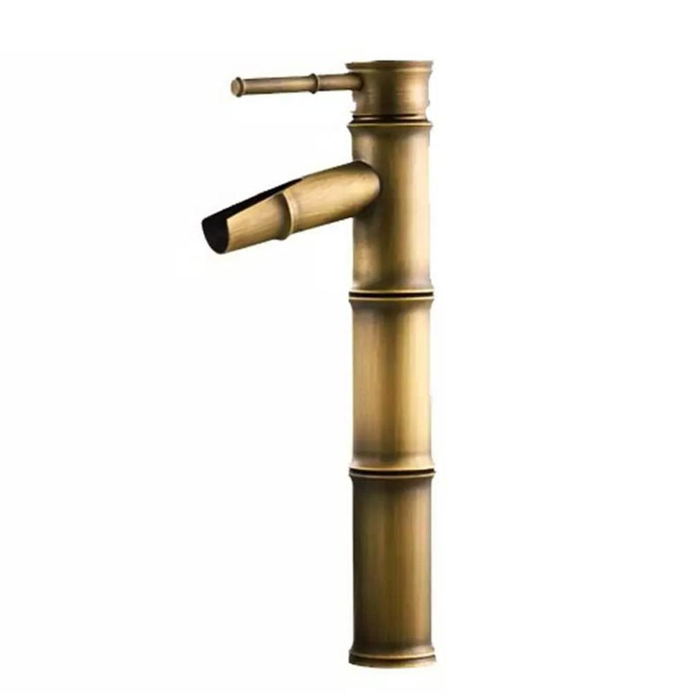 Basin Faucet Deck Mounted Hot And Cold Water Mixer Tap