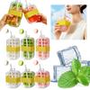 500/800ml 2in1 Ice Cube Tray with Water Bottle Press Type Portable Ice Maker High Capacity Ice Mold for Home Kitchen Summer Use