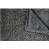 Plaid - Collection Dude - 130 x 150 cm - Gris souris - 100 % polyester doux