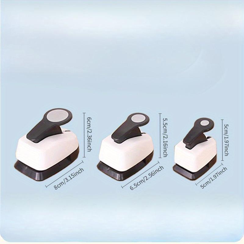 Multiple Size Hole Puncher Circular Hole Labor-saving Design Circular Embosser ABS+Alloy Punch High Quality DIY Paper Cutter NEW