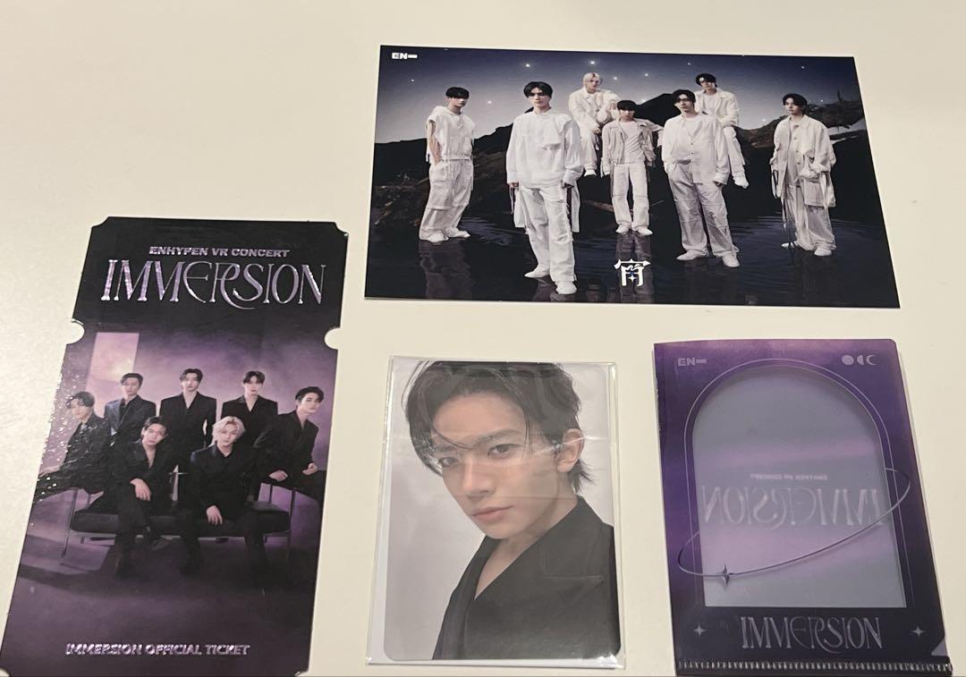 

[USED] ENHYPEN Heeseung VR Bonus First Series Trading Card Start Dash Bonus & Sleeve Included