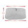 Car Sun Shade Cover with Flexible Handle for Easy Storage and Cooling
