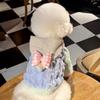 Pet Clothes Autumn New Teddy Bichon Pomeranian Small Dog Cat Schnauzer Poodle Autumn and Winter Clothes Pet Products
