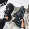 Men's Shoes Summer New Thick-soled Heightening Dad Shoes Mesh Breathable Men's Casual Shoes Student Sports Shoes Trendy Shoes Men