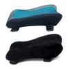Extra Thick Anti-Slip Velvet Support Cushions Elbow Pillow Pressure Relief Office Gaming Chair Armrest with Memory F