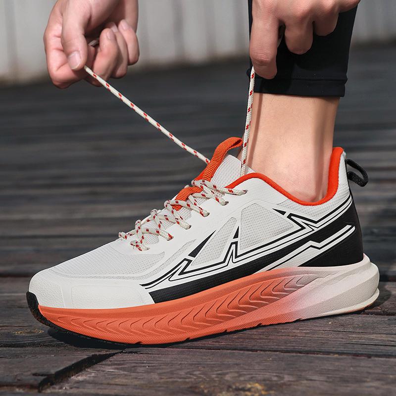 Men Big Size Wide Toe Box Shoes for Men Cushioned Well Extra Wide Width Shoes Non Slip Wide Lightweight Breathable Running Shoes