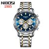 Fashion Men'S Casual Quartz Watch Waterproof Luminous Stainless Steel Watch