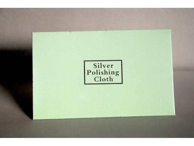 7 x 10 cm Silber-Reinigungstuch, reine Baumwolle, weich, zufällige Farbe, kostenloser Versand im ganzen Land