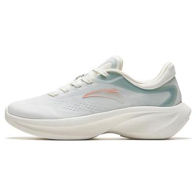 Leaf 4.0 Slip Resistant Abrasion Resistant Low Top Running Shoes Women's White Green Sneakers 922335555-3