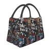 Sally Face Game Anime SF Insulated Lunch Bag for Women Picnic Storage Food Boxes Container Cooler Thermal Lunch Box Tote