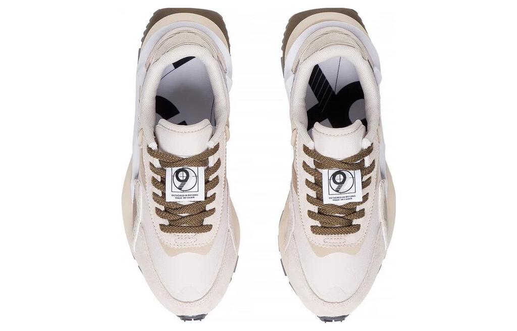 Li Ning Abrasion Resistant Breathable Abrasion Resistant Breathable Low top Sports Casual Shoes Women's Gray AZGS080-4