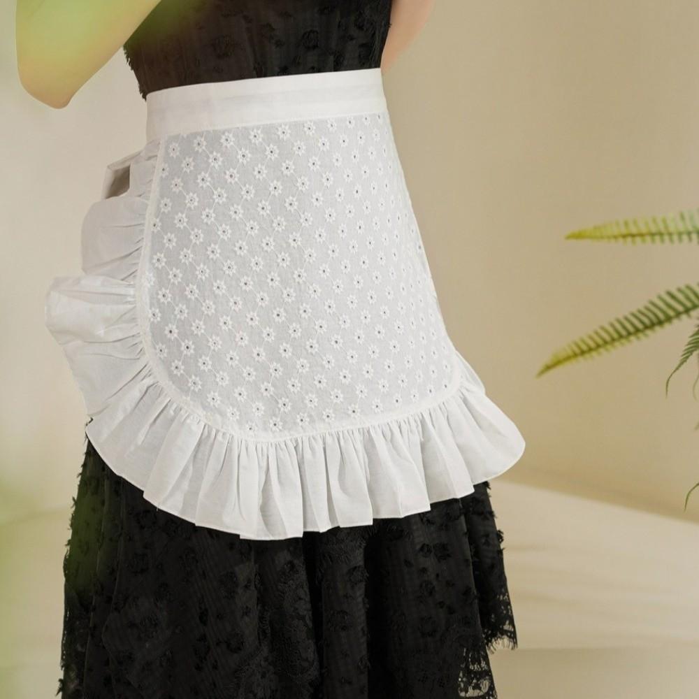 Exquisite Bistro Apron Elegant Waitress Apron Portable Waist Apron  Kitchen