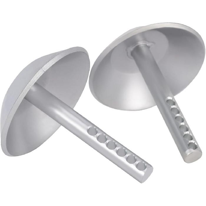 ATV Snow Plow Kit Skid Shoes with Quick-Release Cotter Pins for ATV UTV Nos 2205071 and 2208864-Skid Shoe Shaft Snow Plow Blade Base