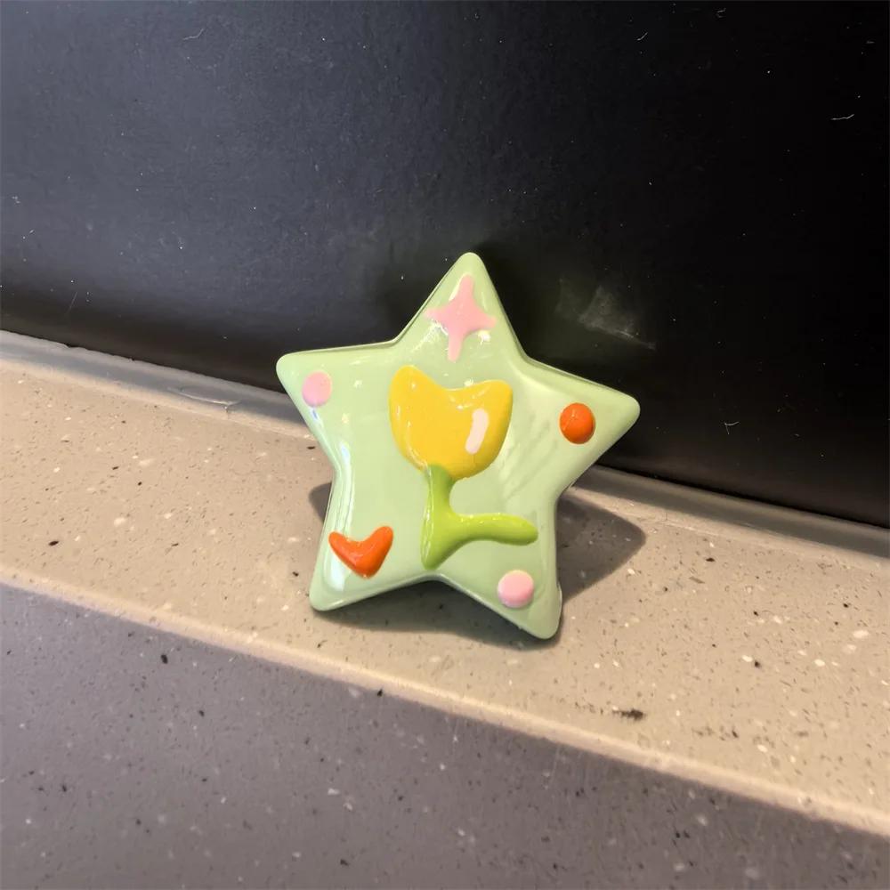 New Girl Pearl Crystal Bow Shoe Charm DIY Tulip Shoe Laces Charms for Sneakers Colorful Star Love Buckle Shoes Decorations