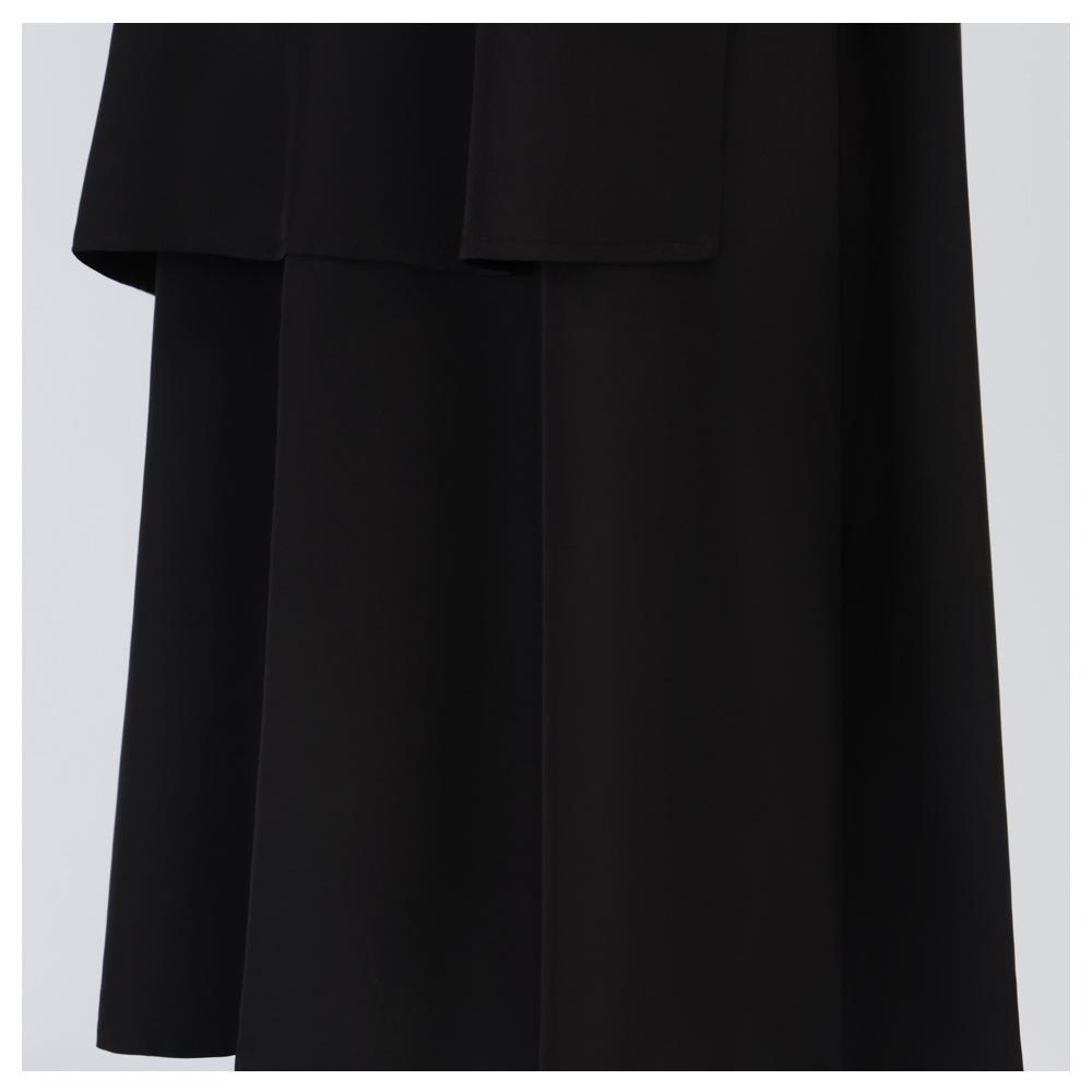 Halloween Nun Cosplay Stretch Fabric Skirt Full Set