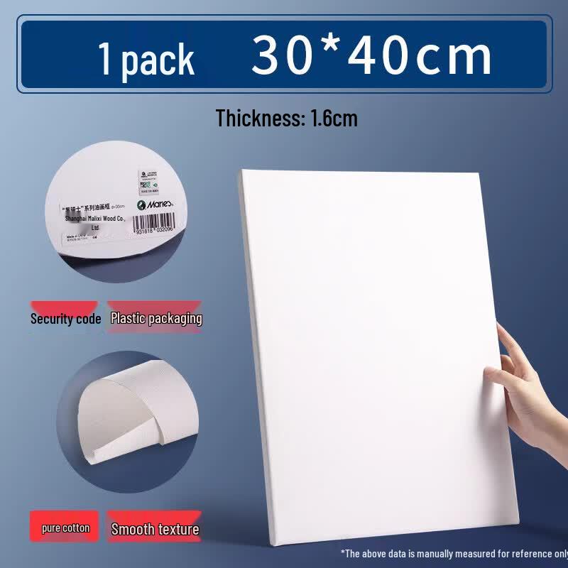 Maries Blank Canvas Panels for Oil and Acrylic Painting