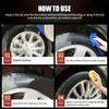 JOKJOK Tire Polish & Restorer - Instant Shine, Long-Lasting Black Formula for Tires & Plastic Parts, Wheel Refurbishment, & Whit
