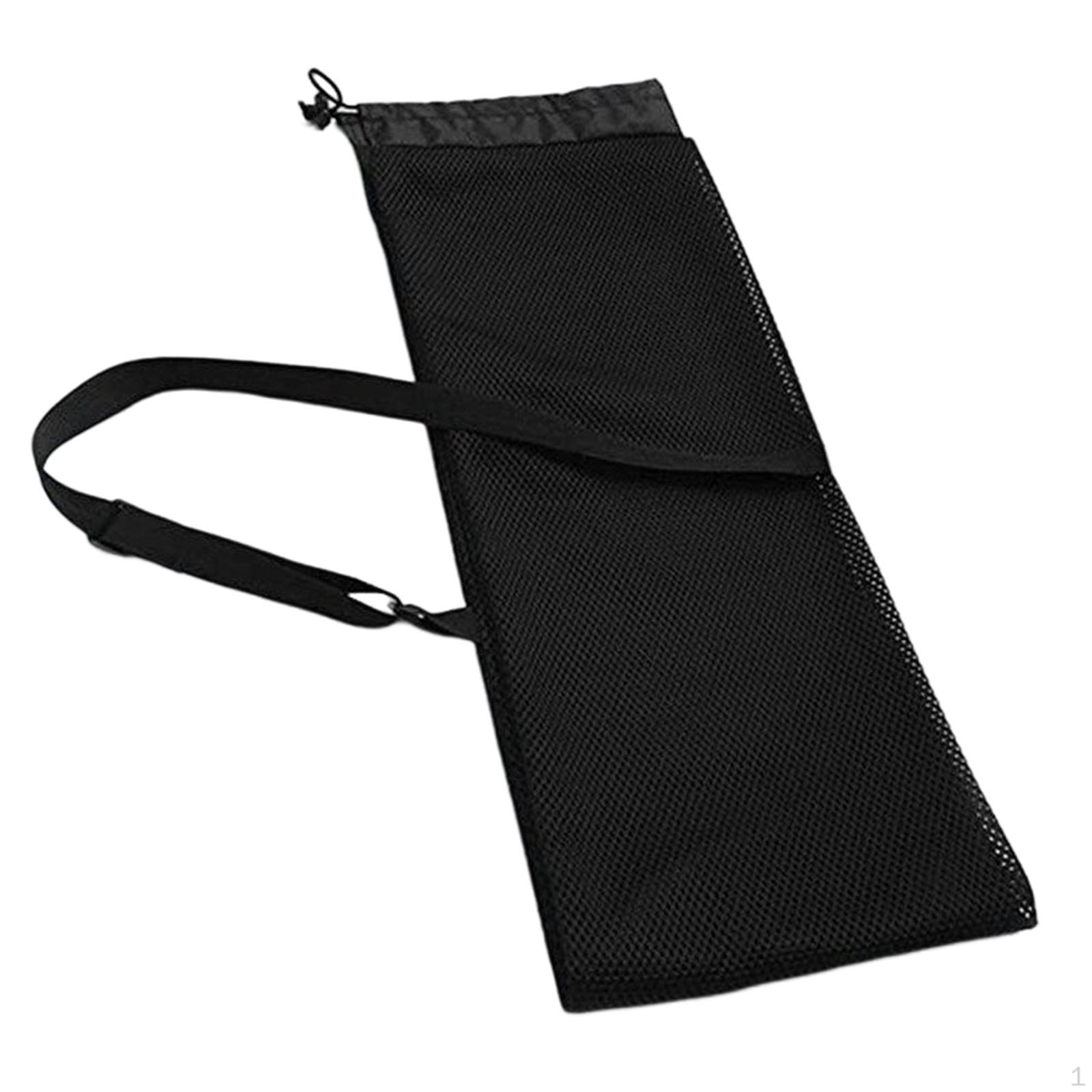 Portable Kayak Paddle Bag, with Adjustable Shoulder Strap, Boat Pouch Drawstring Mesh