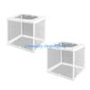 Y5JC Fish Hatchery Tanks Safe Breeder Nursery Box for Fry Shrimp Development 2PCS