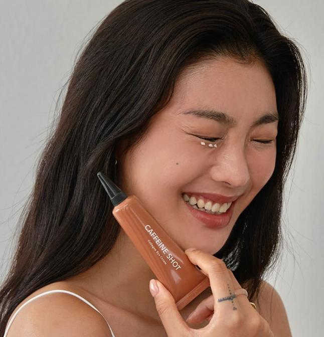 shaishaishai Cremă de ochi cu colagen și shot de cofeină – Luminozitate și fermitate (30g)