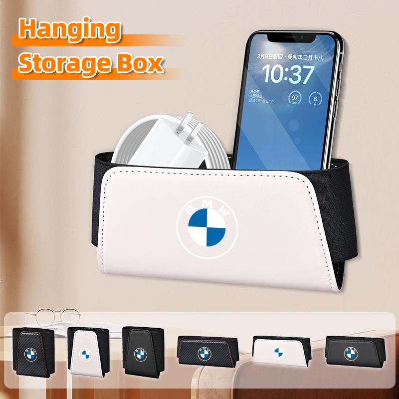BAGI7 2026 Car Sticker Car Phone Organizer Key Storage Bag Sunglasses Stowing Tidying For BMW E90 E60 E46 E39 F30 F10 E87 X3 X4 X5 X1 pklg3