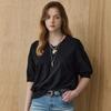 MAXZA V Neck Loose Fit Sweatshirt Ze05qt400na