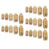 25Pcs Fishing Sinker Bullet Copper Lure Bait Falling Weights Set for Angling Accessories