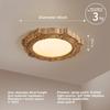 Retro Lampa Sufitowa Gipsowy Relief Artystyczny Balkon Sypialnia Światło Nowoczesna Minimalistyczna Lampa Wisząca