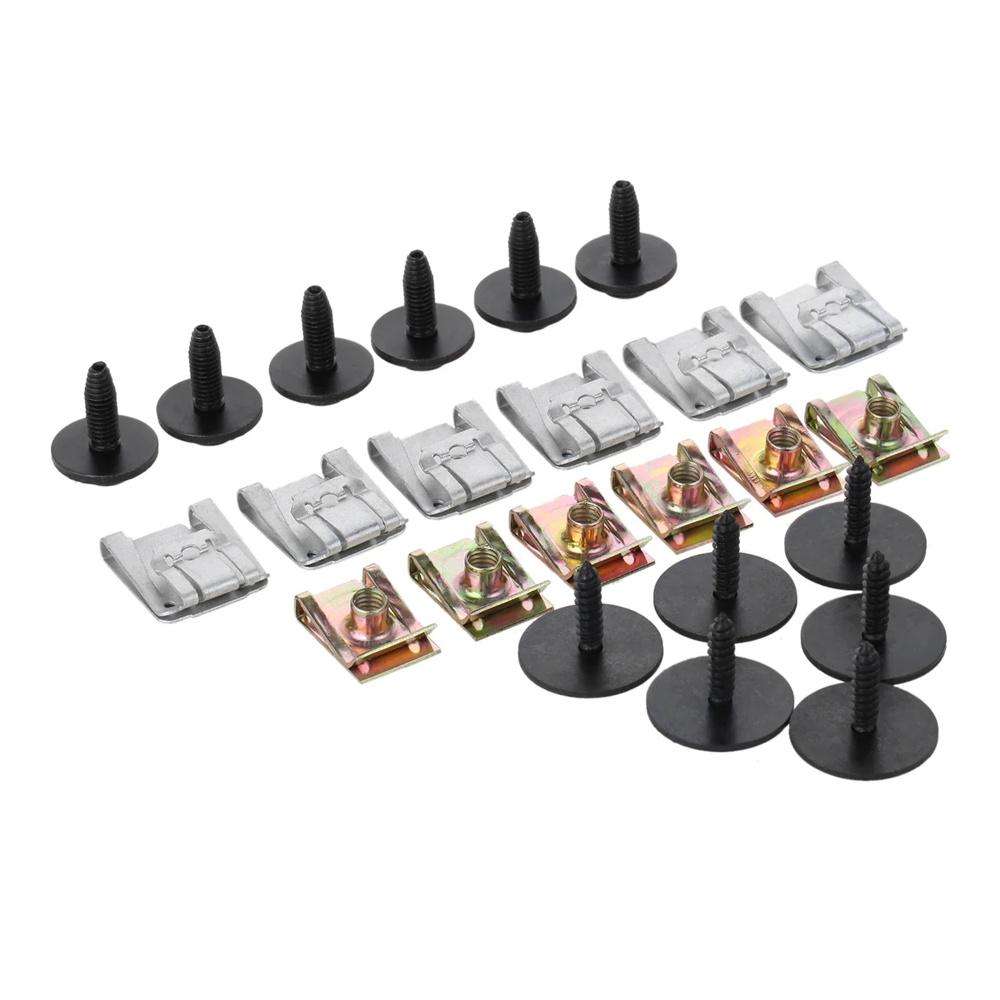 24x Engine Undertray Clips for Mercedes-Benz W211 E-Class