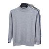 Men’s Autumn/Winter Half-High Collar Knitwear - Warm Inner Layer for Middle-Aged and Elderly