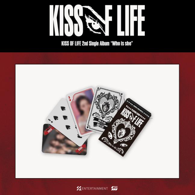 KISS OF LIFE Who is she POP-UP MD Playing Card Set