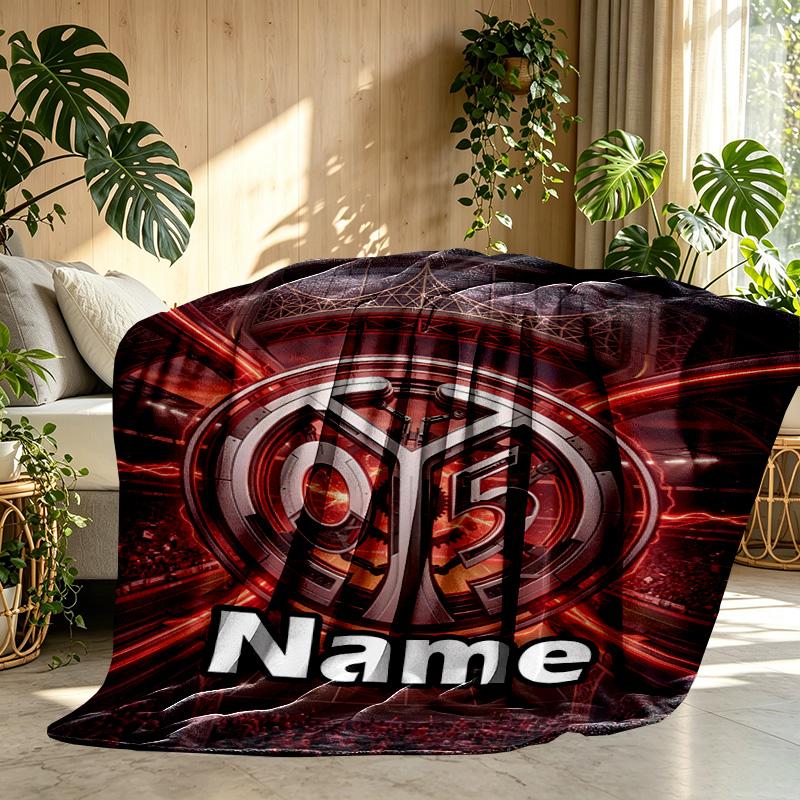 Custom Name Personalized 05 1FSV Mainz 05 Print Blanket, Home Decor, Bedroom, Sofa, Camping, Couch, Gifts for Birthday ChristmasEnthusiasts
