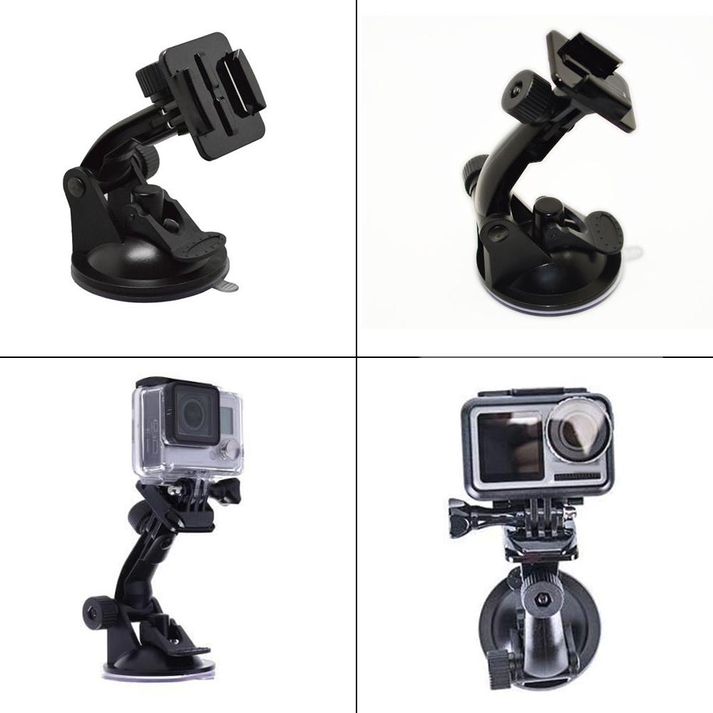 Car Suction Cup Holder Car Mount For GoPro Hero 13 12 11 10 9 8 Insta360 SJCAM SJ4000 AKASO DJI OSMO Action Camera Accessories