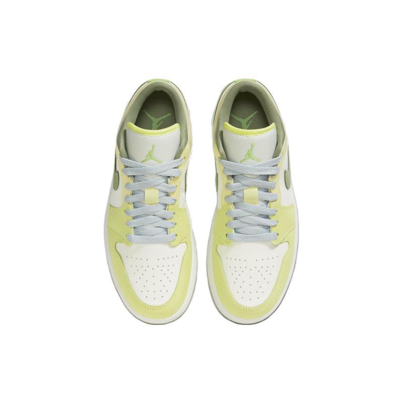 Jordan 1 Low Sail Weiß Ölgrün Damen Jordan FD9906-131