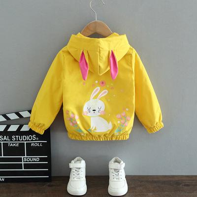 Girls Jackets Outerwear Spring Toddler Baby Girls Coat Jacket Autumn Children Hooded Windbreaker Kids Waterproof Hoodies Jacket