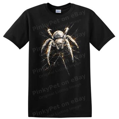 T-shirt Graphique Araignée Design Animal Cool pour Amoureux de la Nature Tee