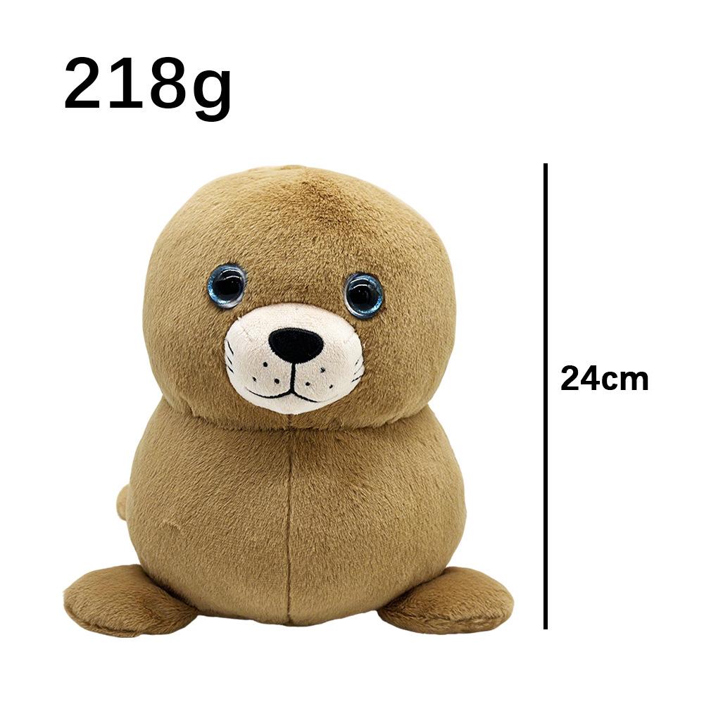 24cm New Chonkers Steller Sea Lion Plush Cute Chonkers King of Pier Hot Meme American Sea Lion Anime Collection Toy Gift 1PC 24cm  Sea Lion Plush