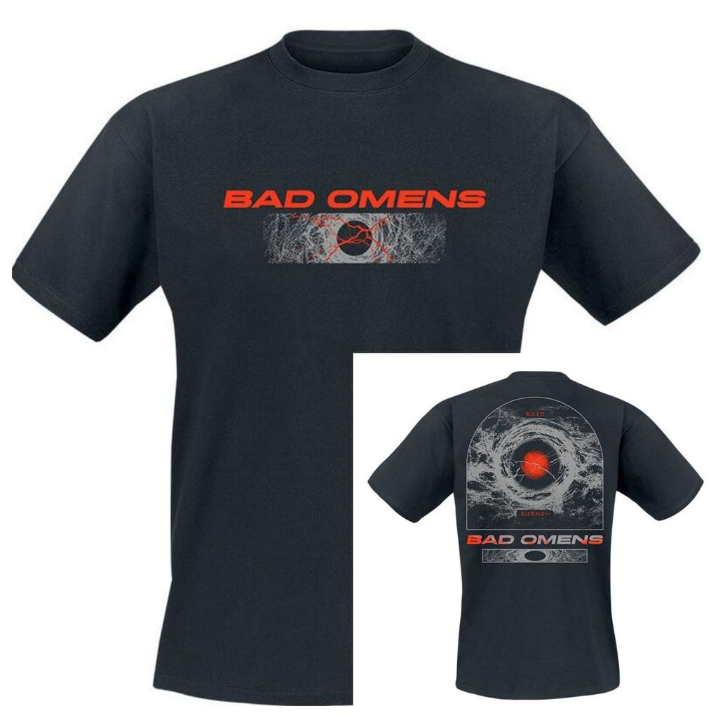 Y2k Bad Omens Cotton Band Shirt Unisex Summer Short Sleeve Fashion Brand Tee Luxury Casual Vintage
