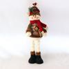 Christmas Santa Snowman-Reindeer Christmas Decoration Leg Table Mantel Decoration