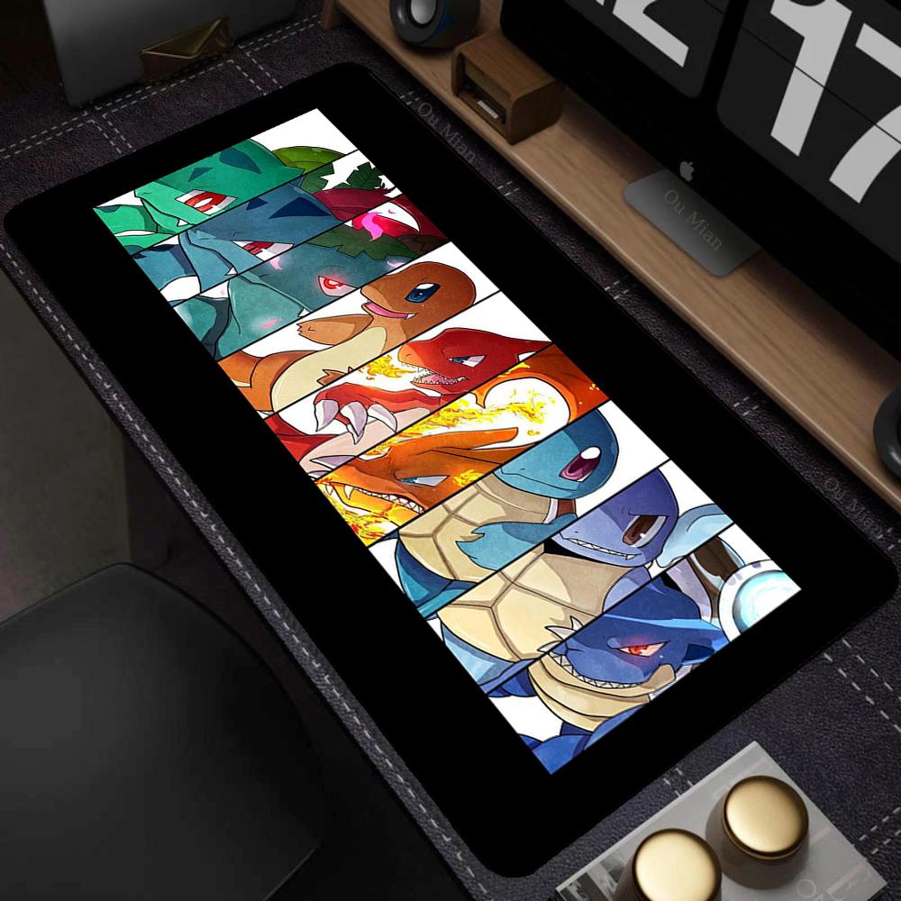 Mouse Pad Gamer XXL Mouse Mat Ppokemon Desk Mats Table of Office Carpet Gamer Natural Rubber Mice Pad Lockrand Mousepad xcm